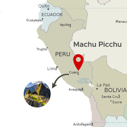 Maps Of Machu Picchu Routes Duration And More   Machu Picchu Map In Peru 